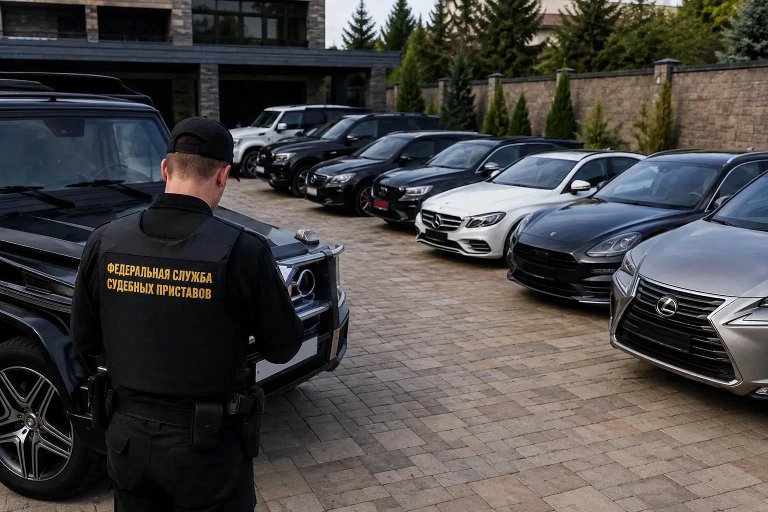 🚗 На алименты денег не было, зато нашёлся автопарк из 13 иномарок