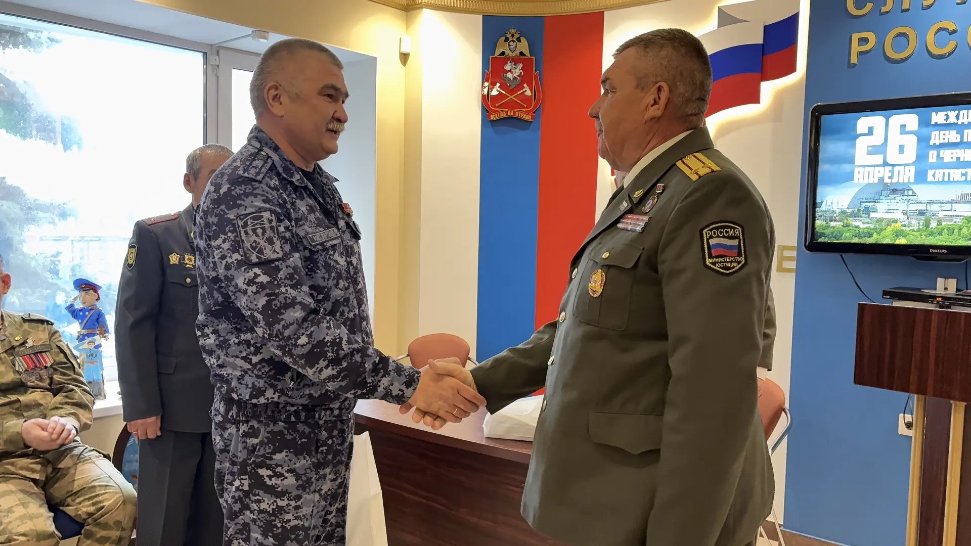 В День памяти о чернобыльской катастрофе в Управлении Росгвардии по Республике Башкортостан прошла в