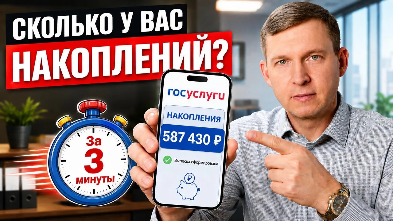 🚩 Не знаете, где смотреть свои пенсионные накопления? Начните с выписки СФР.