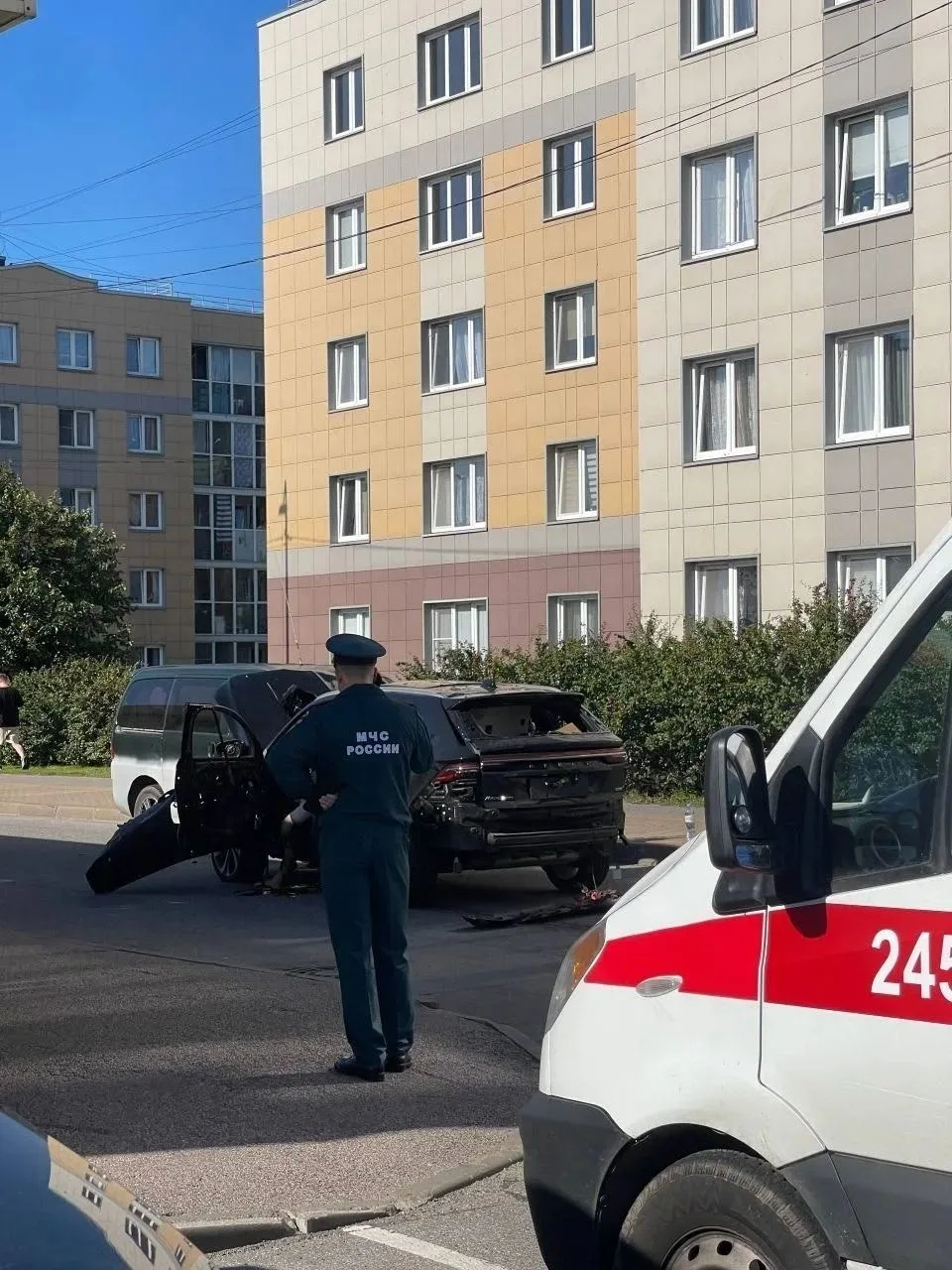 ✏️ В транспорте: В Санкт-Петербурге в результате взрыва автомобиля погиб высокопоставле...