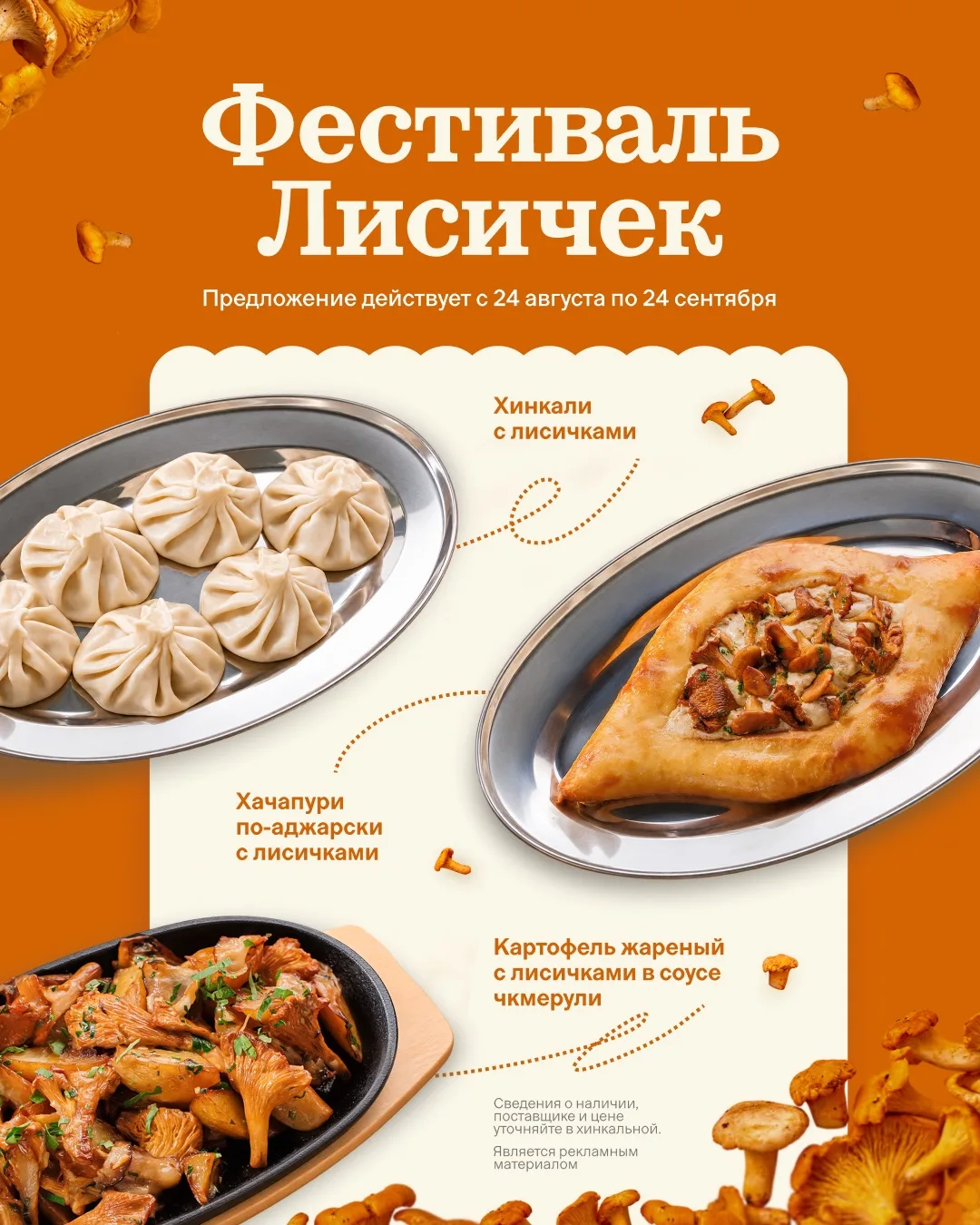 Сезон лисичек в самом разгаре!