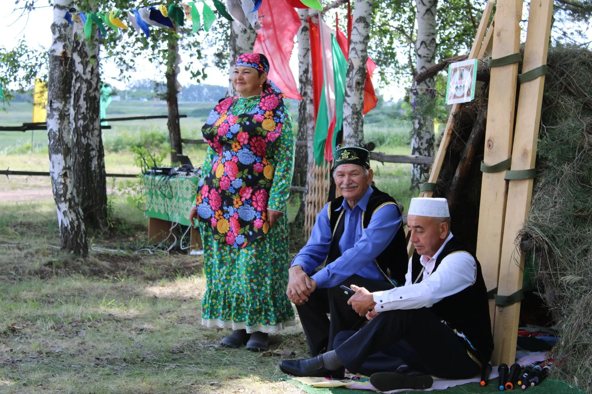 Праздник "Бесән өмәһе” в Новомурапталово