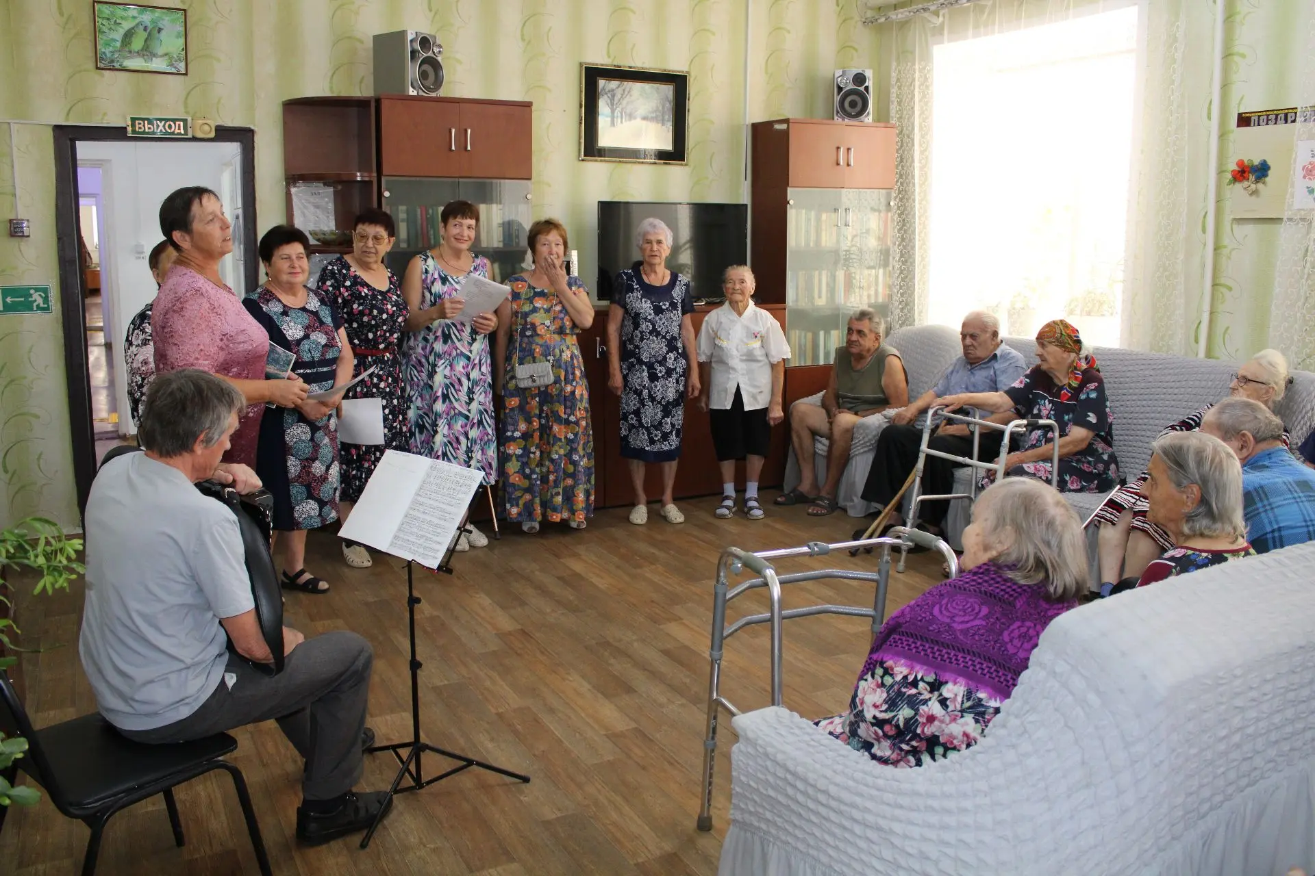 27 августа в гостях у  получателей социальных услуг, проживающих в социально-реабилитац...