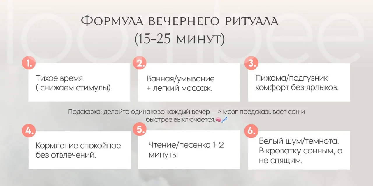 Время битвы за сон отменяется: как без слёз уложить ребёнка вечером 🌙✨