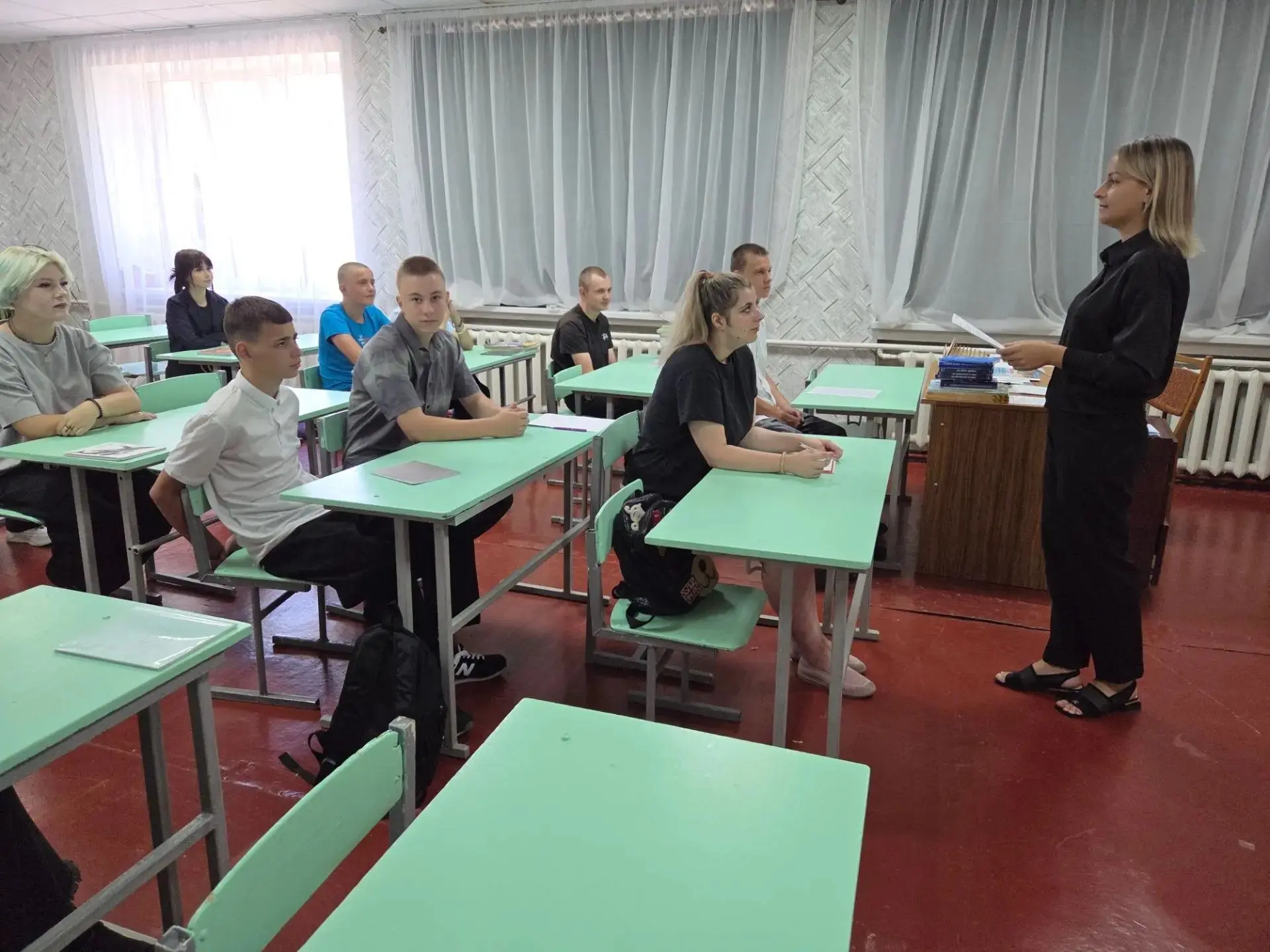 Час памяти «Прерванный урок»: помним и чтим