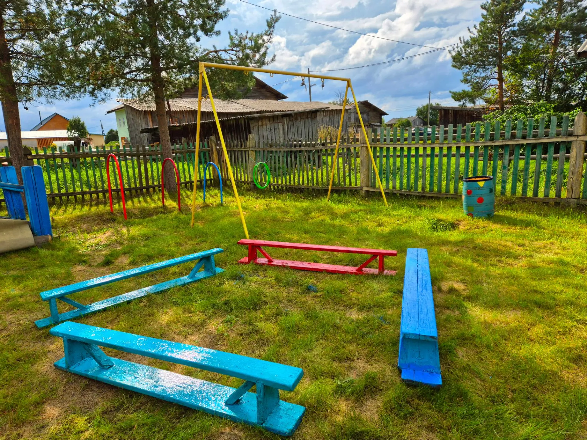 #Физкультурно_спортивная_зона.