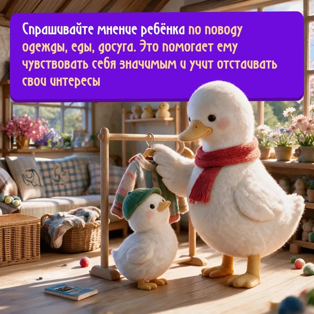 Воспитание — это не только забота о здоровье и обучении, но и ежедневное общение. То, к...