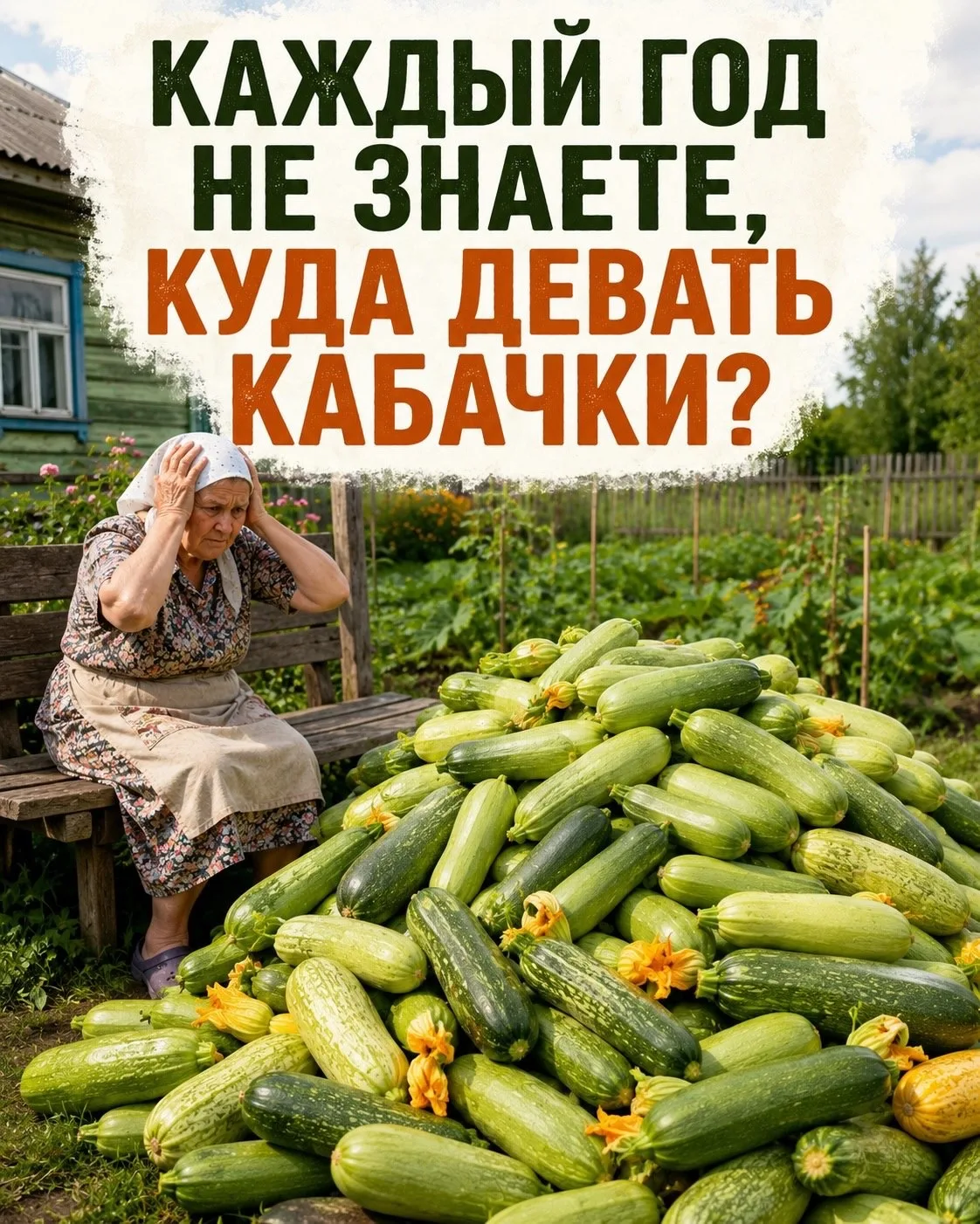 🥒Кабачки уже некуда складывать?
#заготовки

Ставьте 👍, если пост полезен

Дачные идеи | Подписатьс