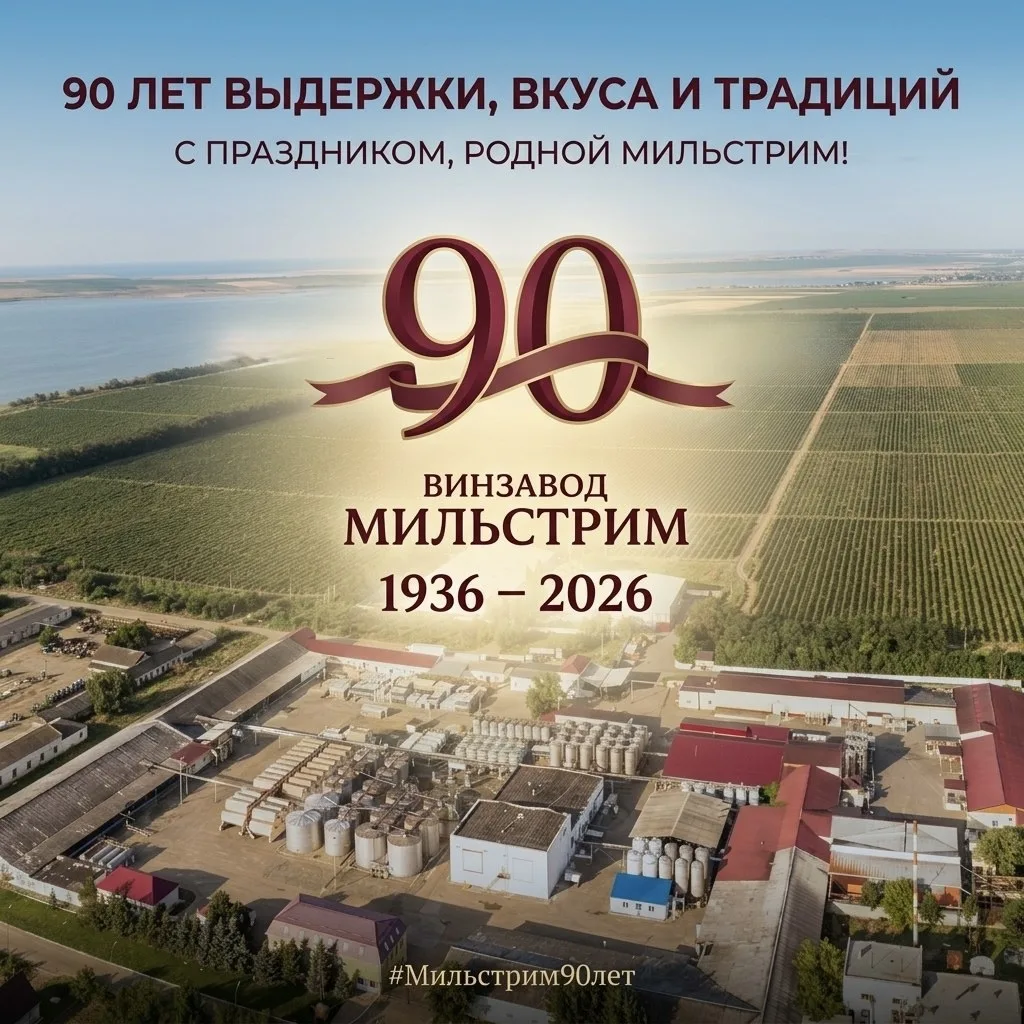 До 90-летия «Мильстрим» осталось ровно 10 дней! Отсчёт пошёл🍷