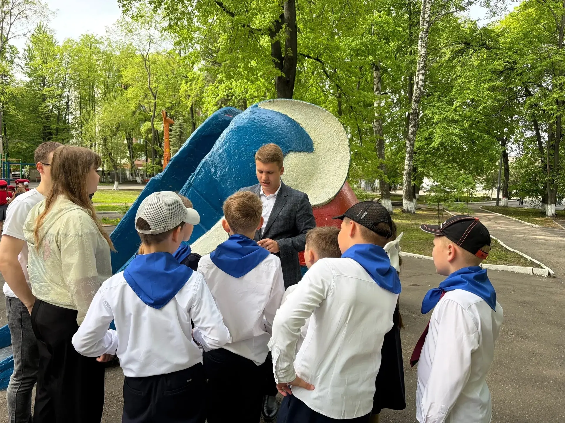 "Районный слет Орлята России"  ☀ Сегодня "Орлята" нашего лицея и активисты ученического самоуправлен