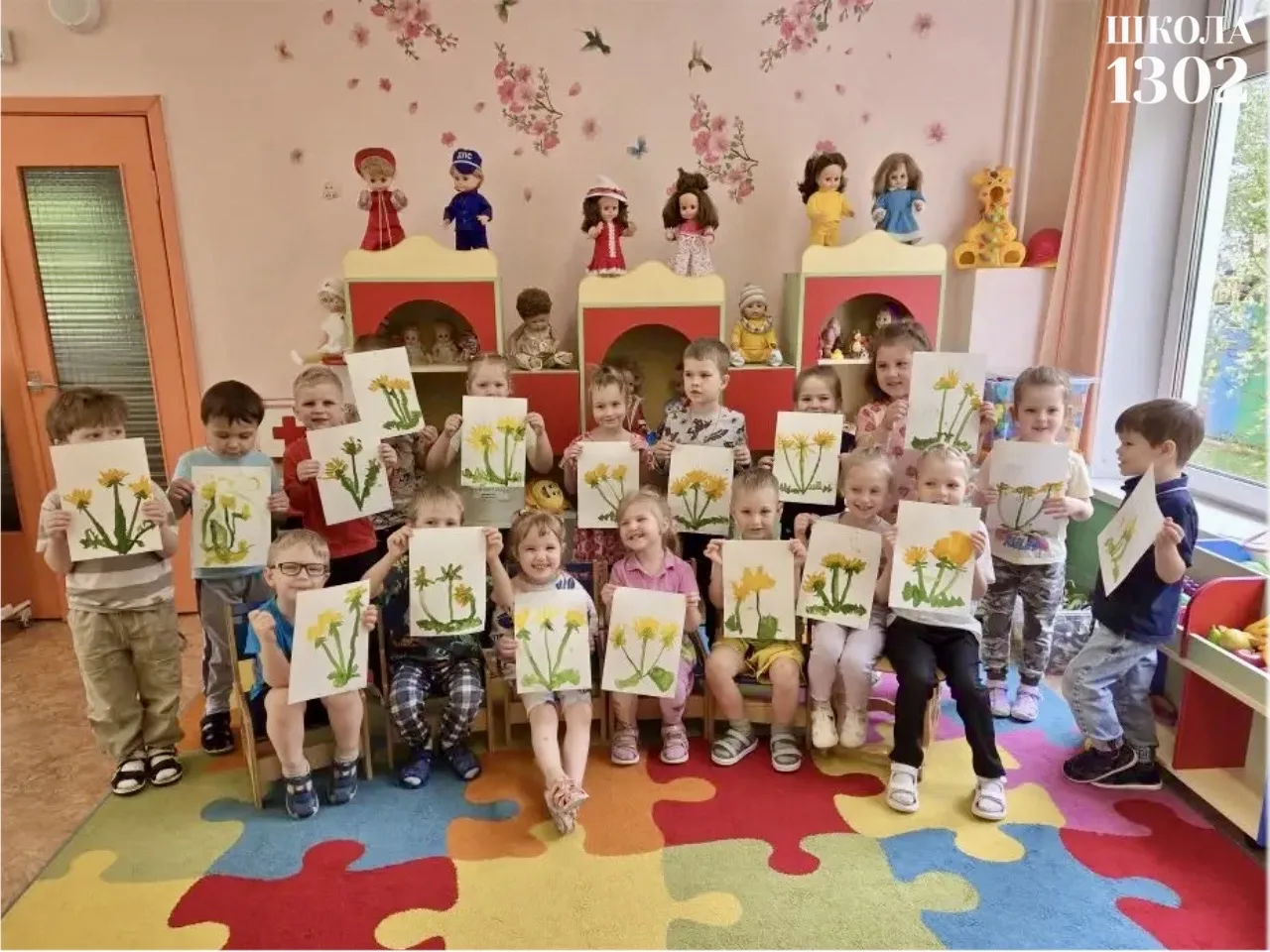 🌼 ДЕНЬ ОДУВАНЧИКОВ  Сегодня в дошкольных группах прошёл настоящий День одуванчиков!  👧 Ребята с удов
