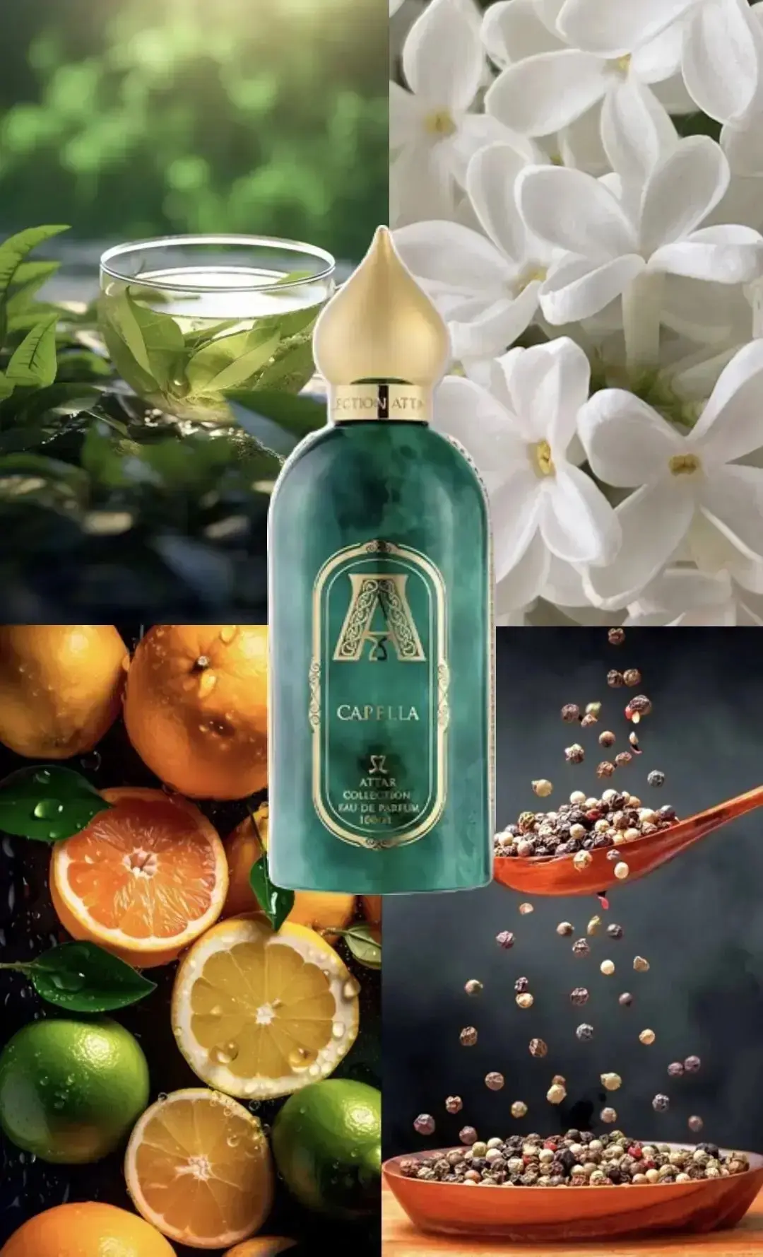 Аромат Capella от Attar Collection — словно глоток свежего воздуха на рассвете в зелёно...