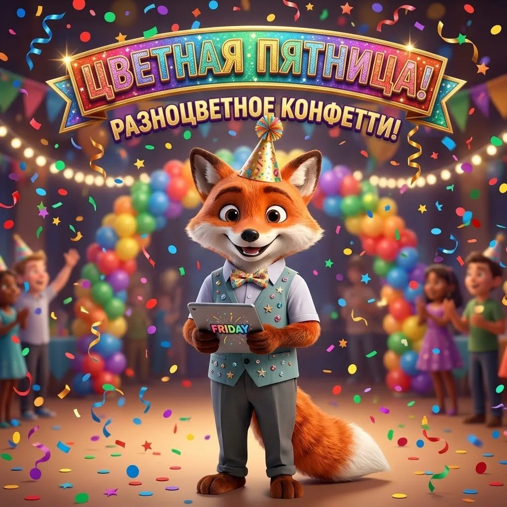 🥳 Уже завтра — Цветная пятница!