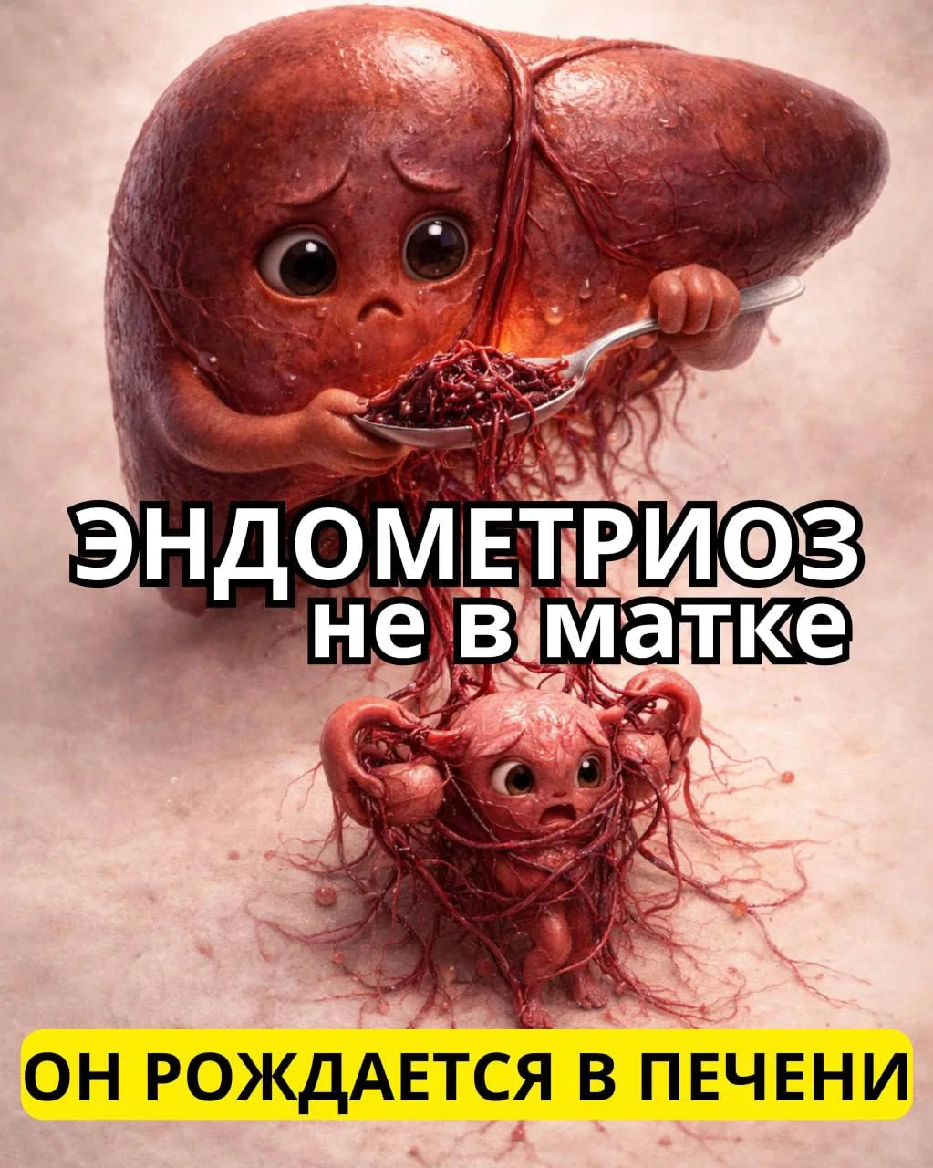 Эндометриоз не вылечить таблетками.
Пока вы глушите боль — он растёт.

Вы были у гинеколога, и не ра
