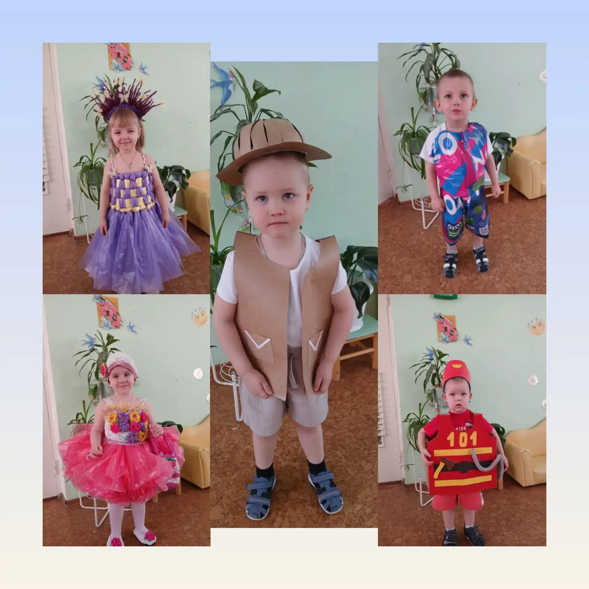 🕺Самый трогательный эко-показ: как малыши вышли на подиум💃