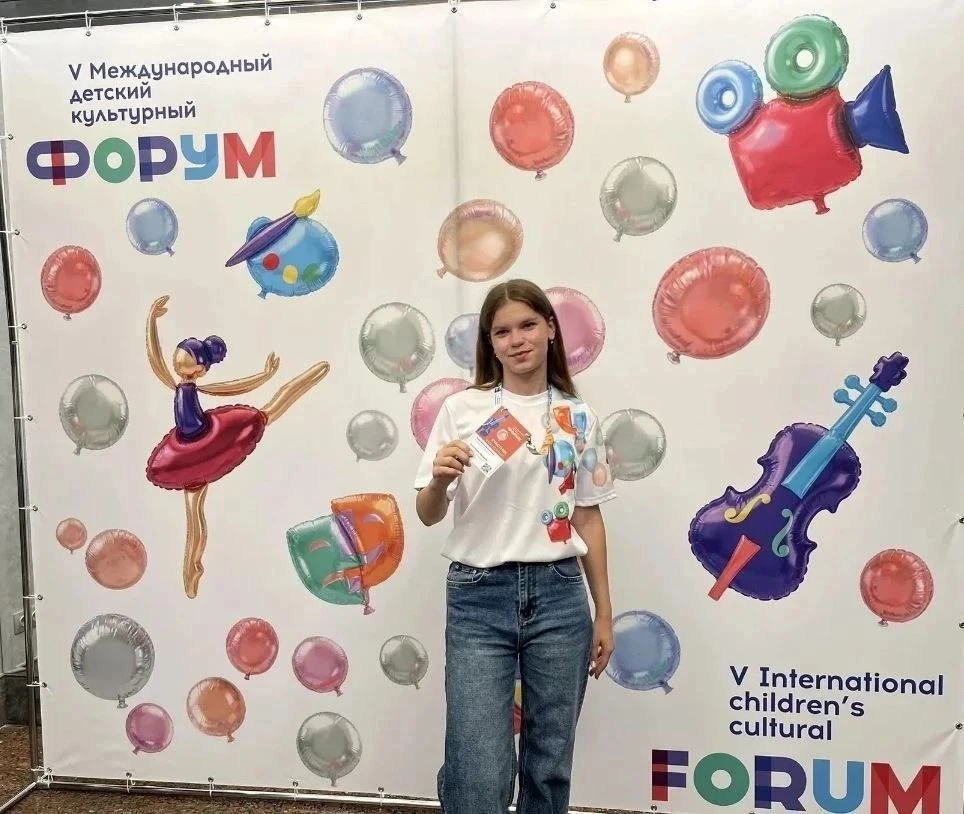 ☝️Валуйчанка Маргарита Резниченко побывала на V Международном детском культурном форуме...