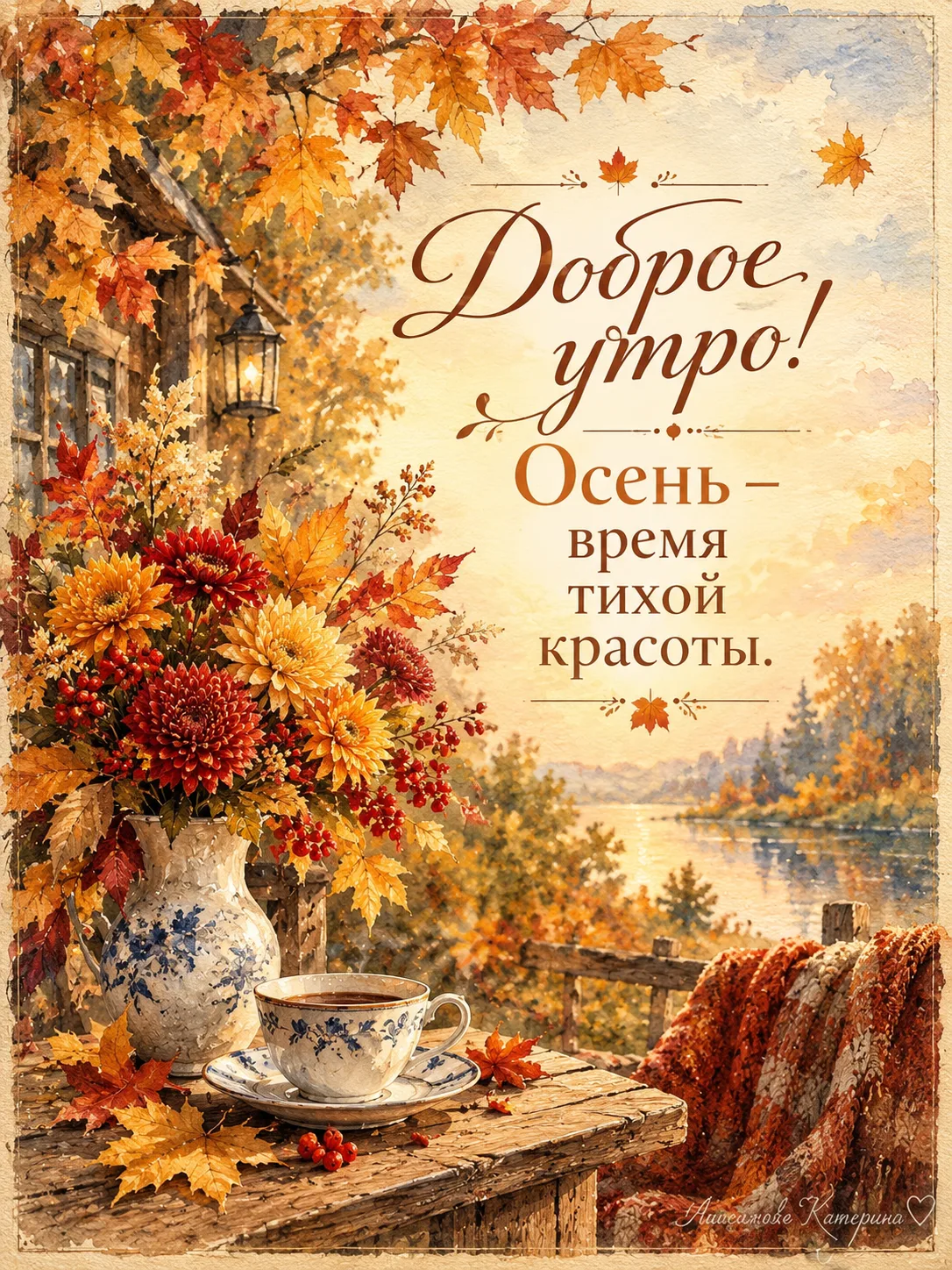 🥰 Оставляйте реакции, если понравилась открытка и делитесь с близкими ❤️