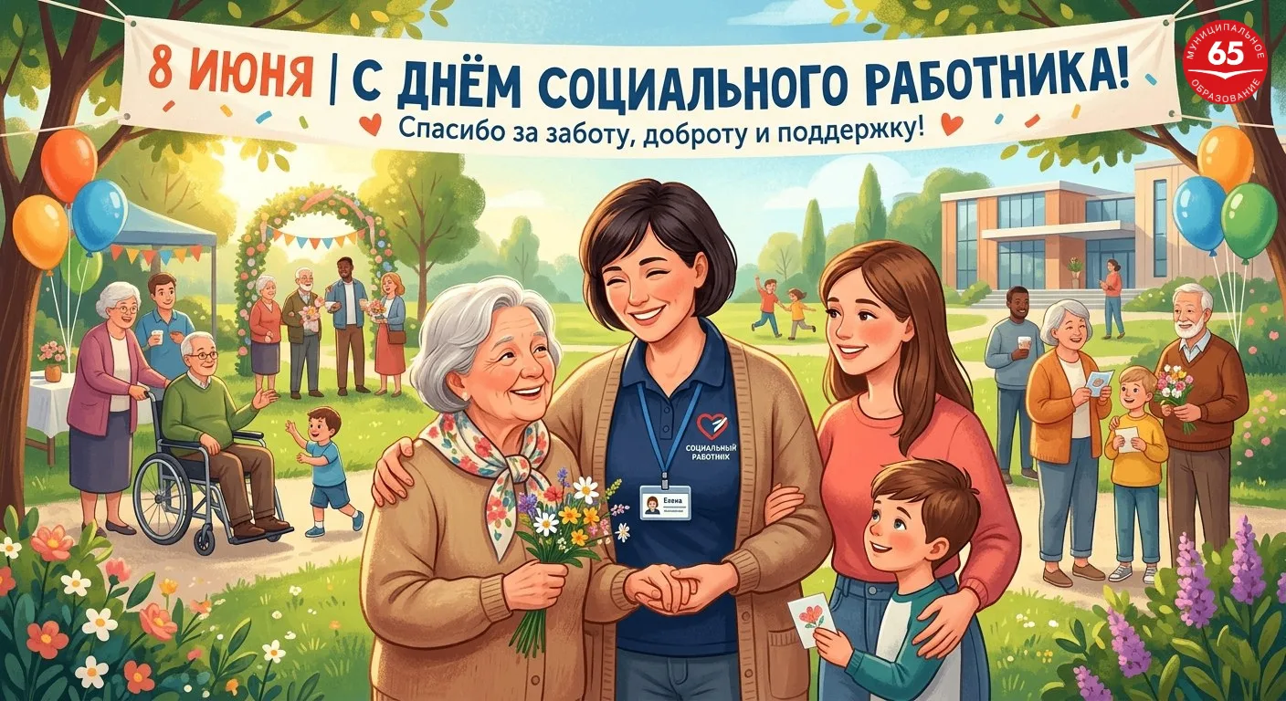 Сегодня мы поздравляем людей с большим сердцем и важной миссией — социальных работников!