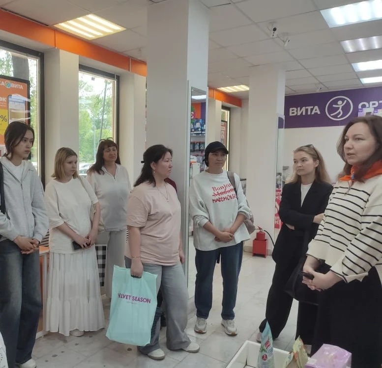⚡ Экскурсия в аптеку “Вита”: студенты специальности “Фармация” познакомились с аптечным делом

⭐ Сту
