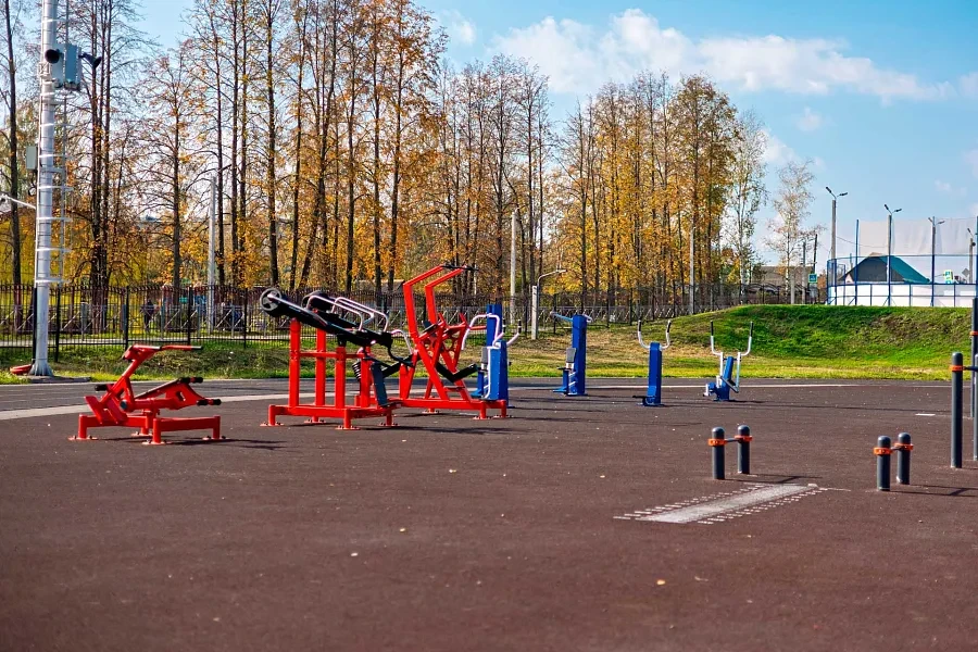 В Верещагино открыли новую спортивную площадку