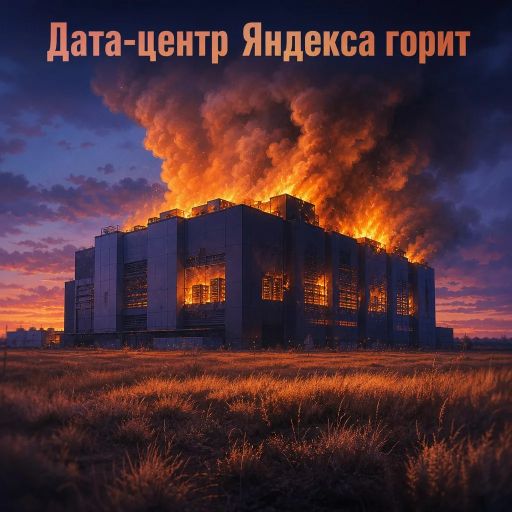 Дата-центр Яндекса в Сасово загорелся после атаки дронов