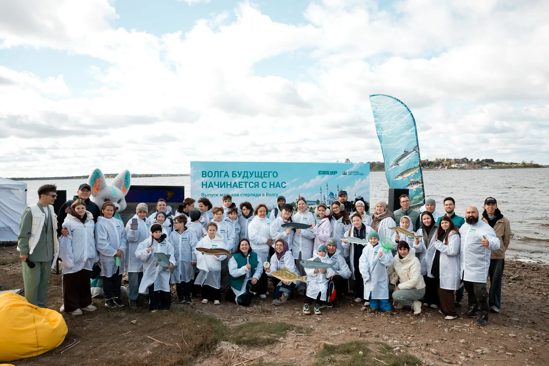 🐟 50 000 мальков стерляди — в Волгу! 💙