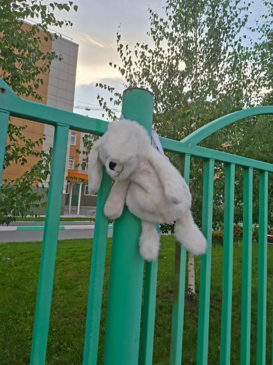 Зайку бросила хозяйка... или кто-то просто забыл? 🐇😢