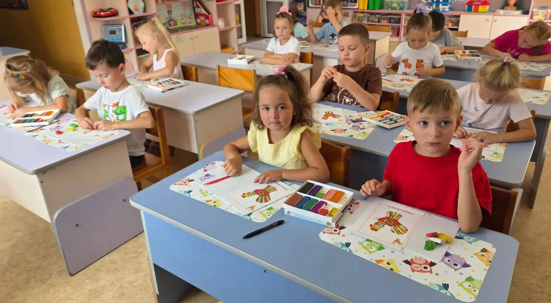 Сегодня в 11 группе «Звёздочки» прошёл настоящий день творчества и открытий!