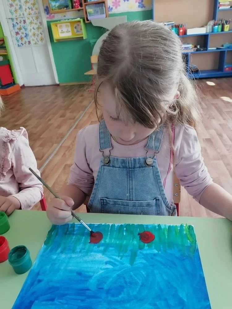 🦋 Лето на кончике кисти! 🦋Что такое лето глазами ребёнка? Яркие цветы, зелёная травка и божьи коро