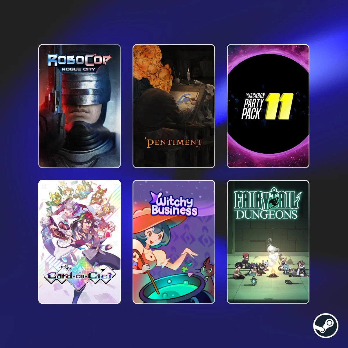 В Steam стартовали ежедневные скидки

Скидку в 90% получила RoboCop: Rogue City, скидка 50% на Penti
