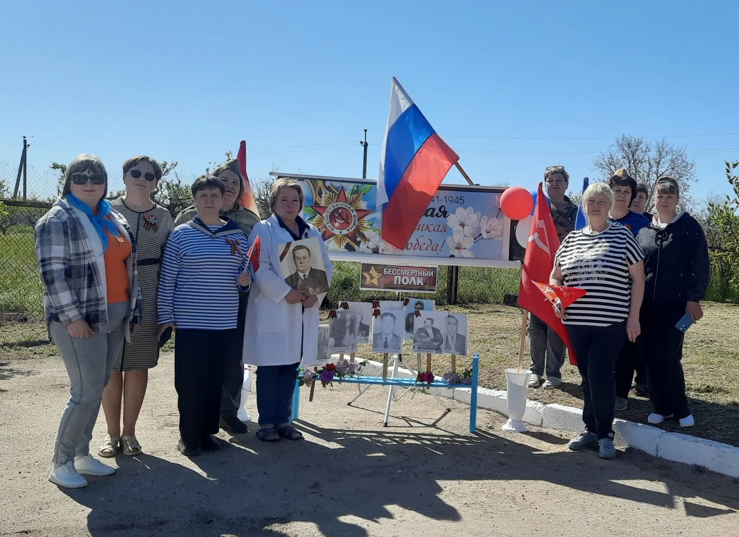 Сегодня в нашем детском саду прошло мероприятие посвящённое Великой Победе.