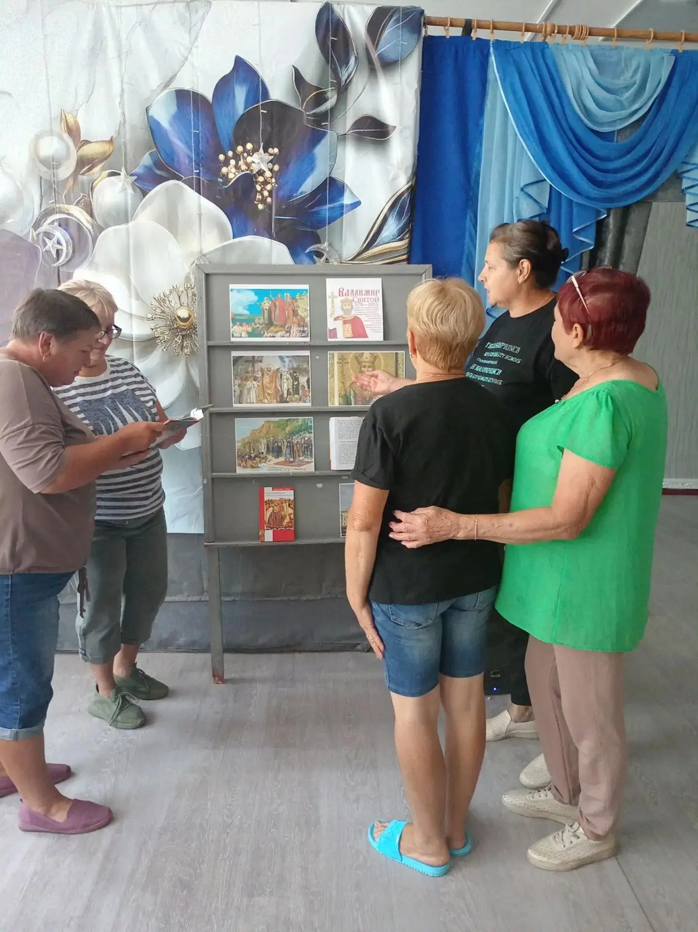28 июля библиотека-филиал №1 с. Аношкино совместно с сельским клубом провели исторический экскурс, п