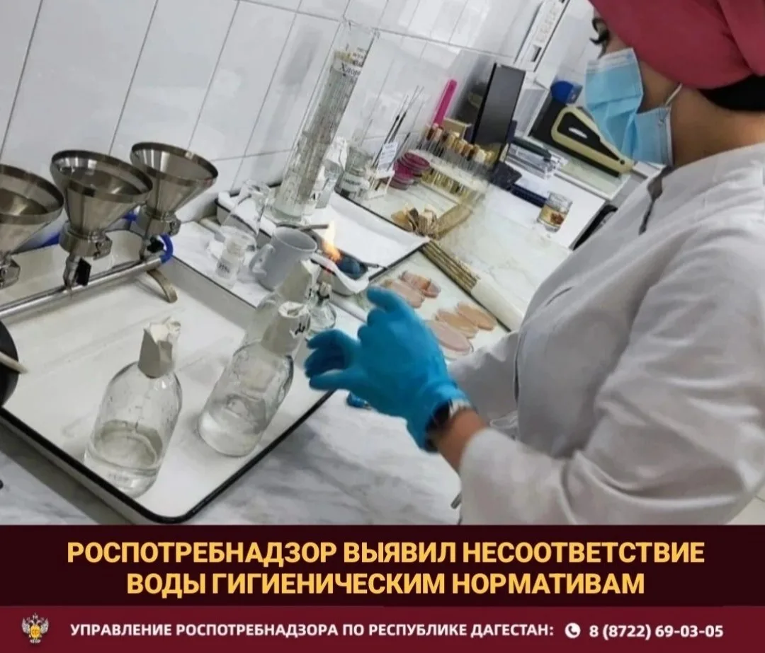 Роспотребнадзор отреагировал на публикацию о жалобах граждан Махачкалы на тошнотворный запах от пить