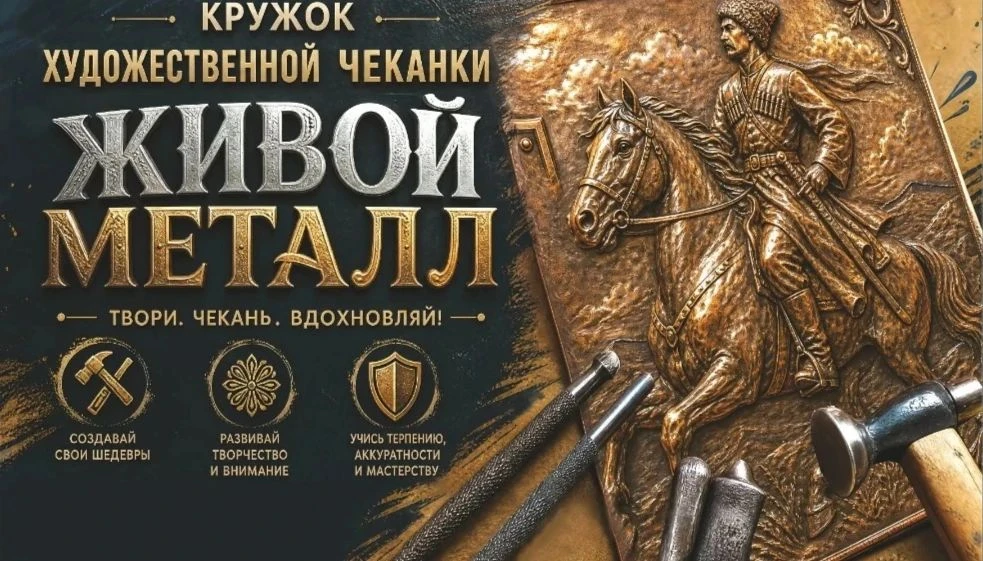 📢 Внимание! 
Открыт набор в кружок 
«Живой металл».
Уникальное хобби для детей.
Уважаемые родители!