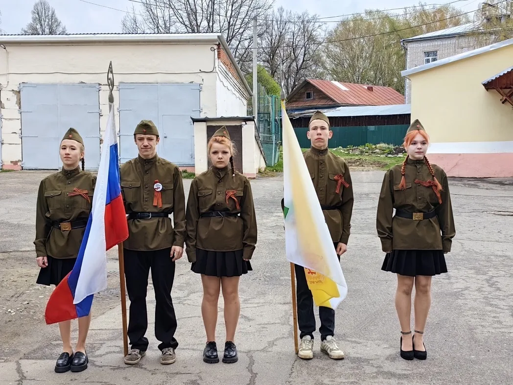 В преддверии Дня Победы в Великоустюгском центре помощи детям прошла серия патриотических мероприяти