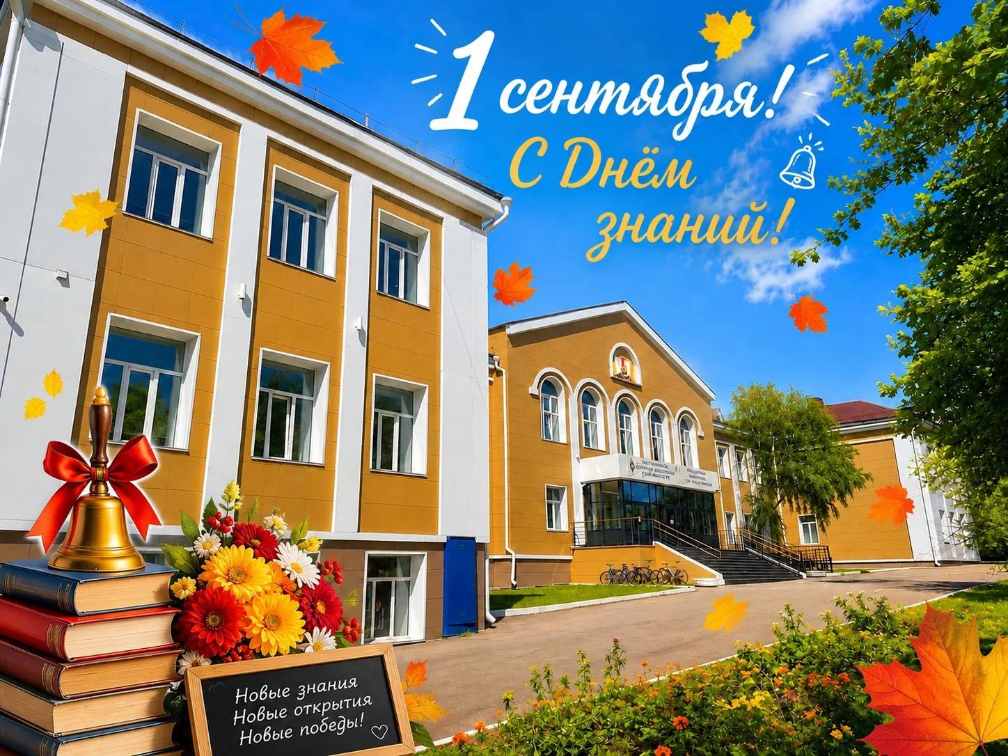 🎉 С Днём знаний, дорогие наши! 🎉