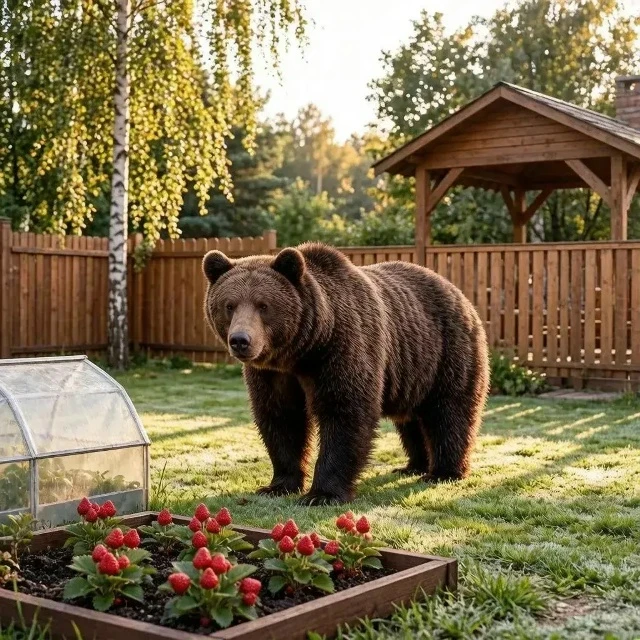 🐻Садоводы коллективного сада «Романовка» в Нижней Салде бьют тревогу: медведи не тольк...