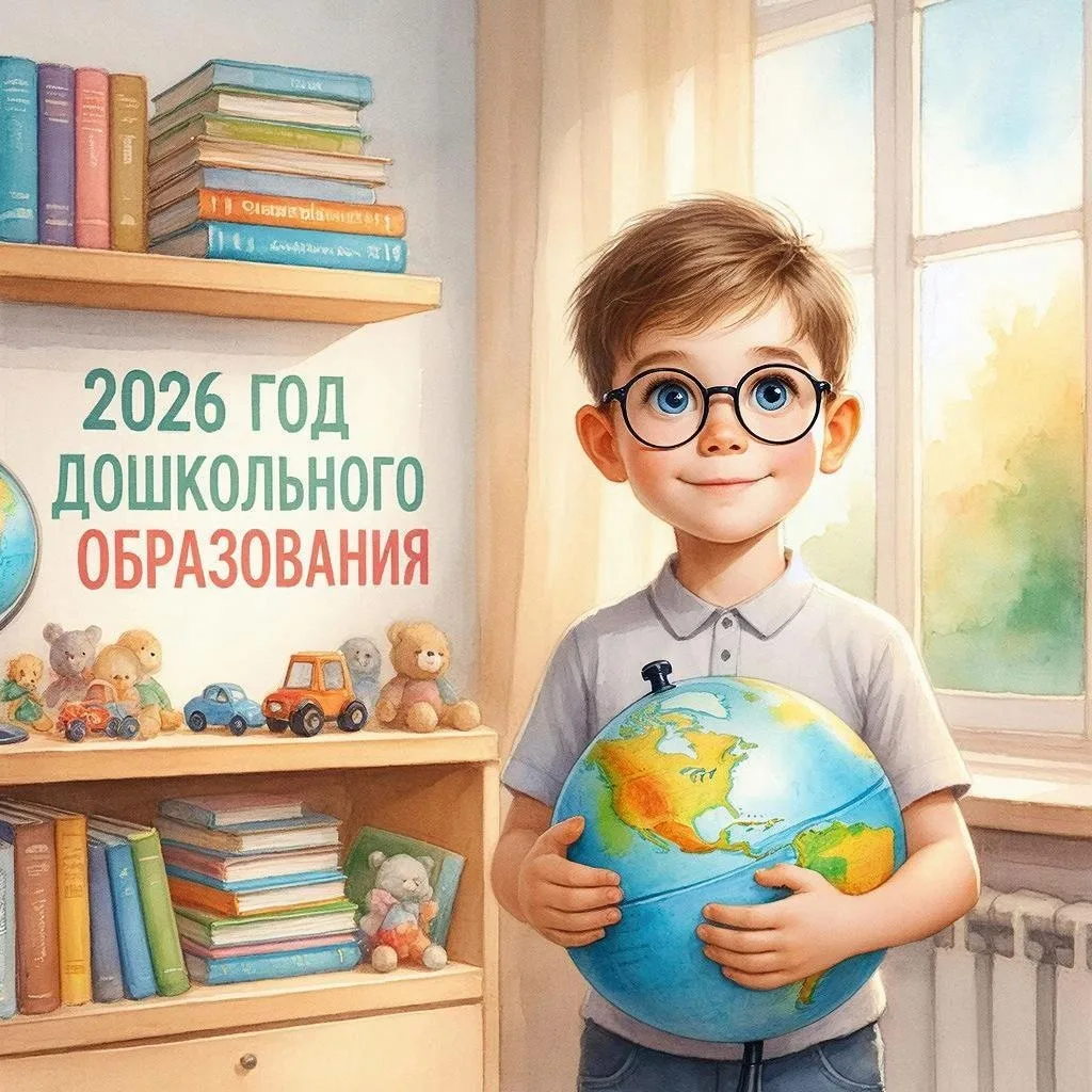 УРА!!! 2026 год объявлен Годом дошкольного образования.
Министерством просвещения Российской Федерац