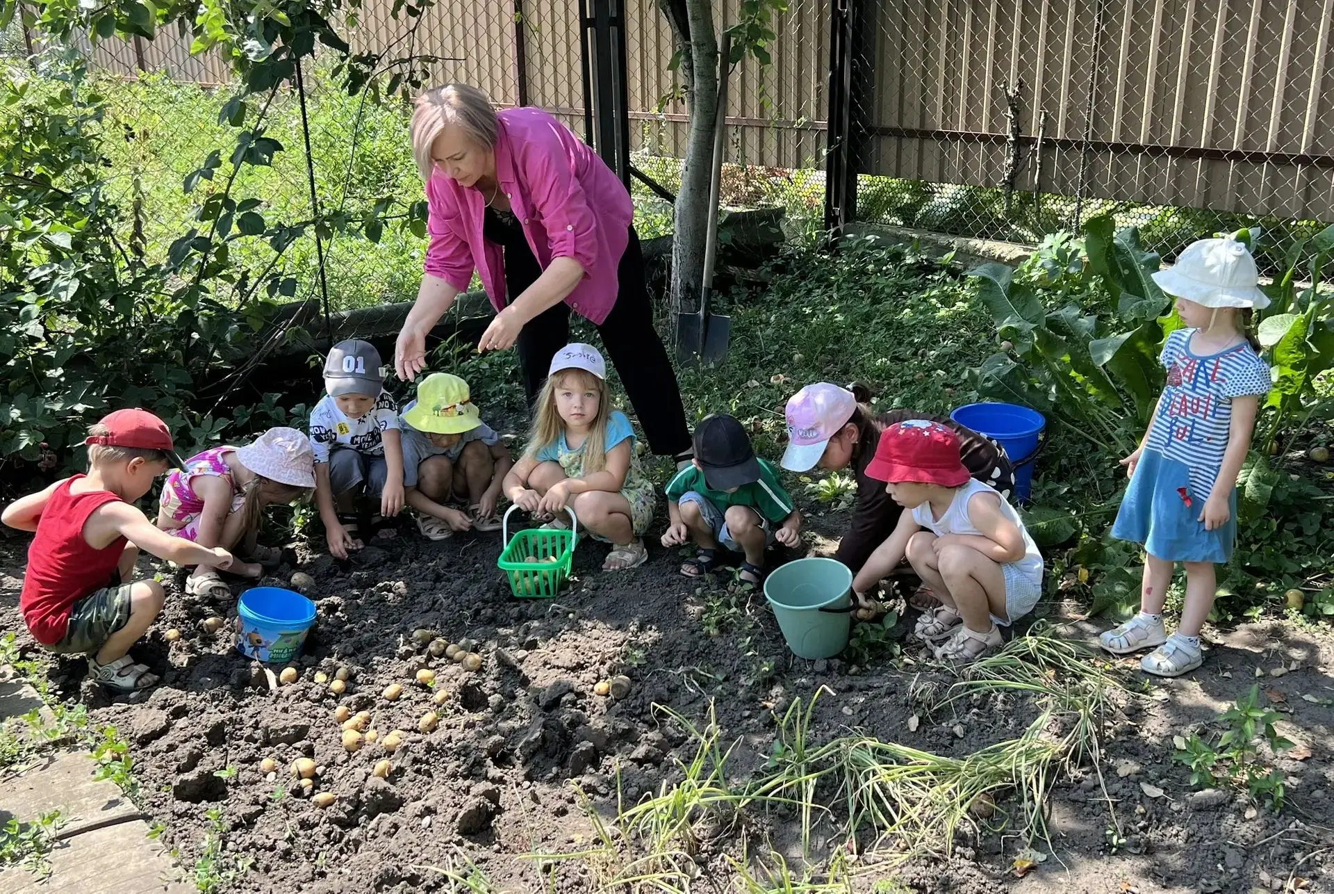 🥔 Картофельный урожай — 2026! 🌱

Наши юные агрономы из Экологического совета группы «Пчёлки» потру