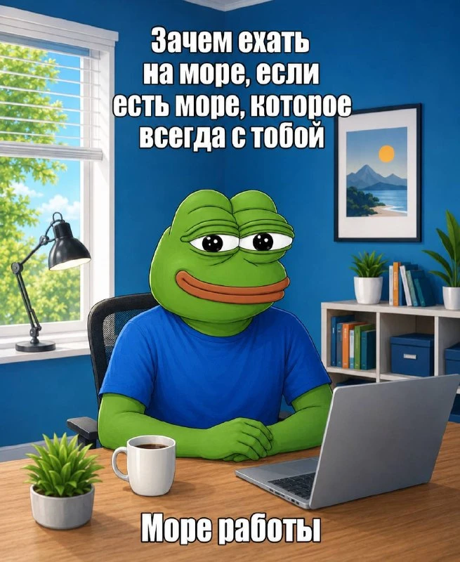 Зачем ехать на море, если есть море, которое всегда с тобой