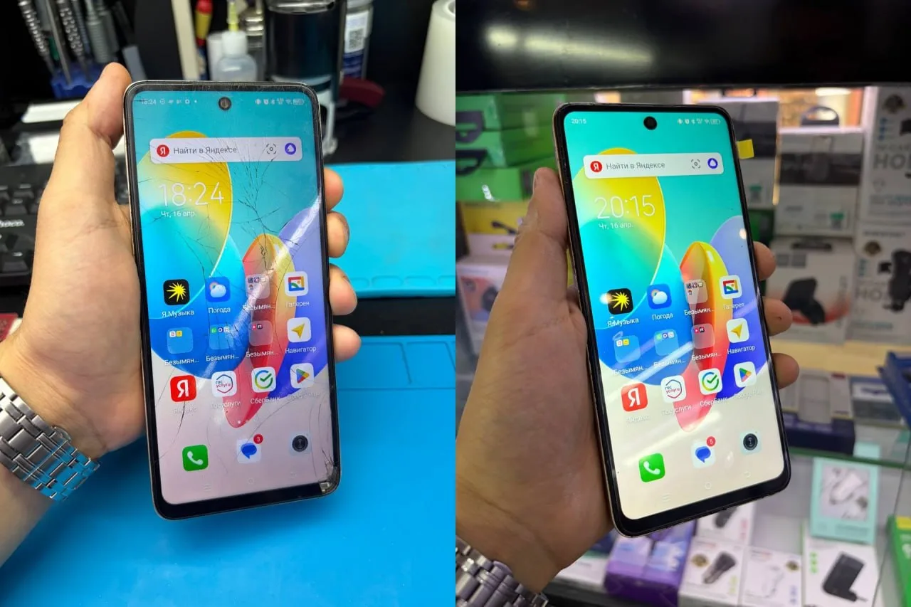 📱 Кейс: замена дисплейного модуля Tecno Spark Go 2024