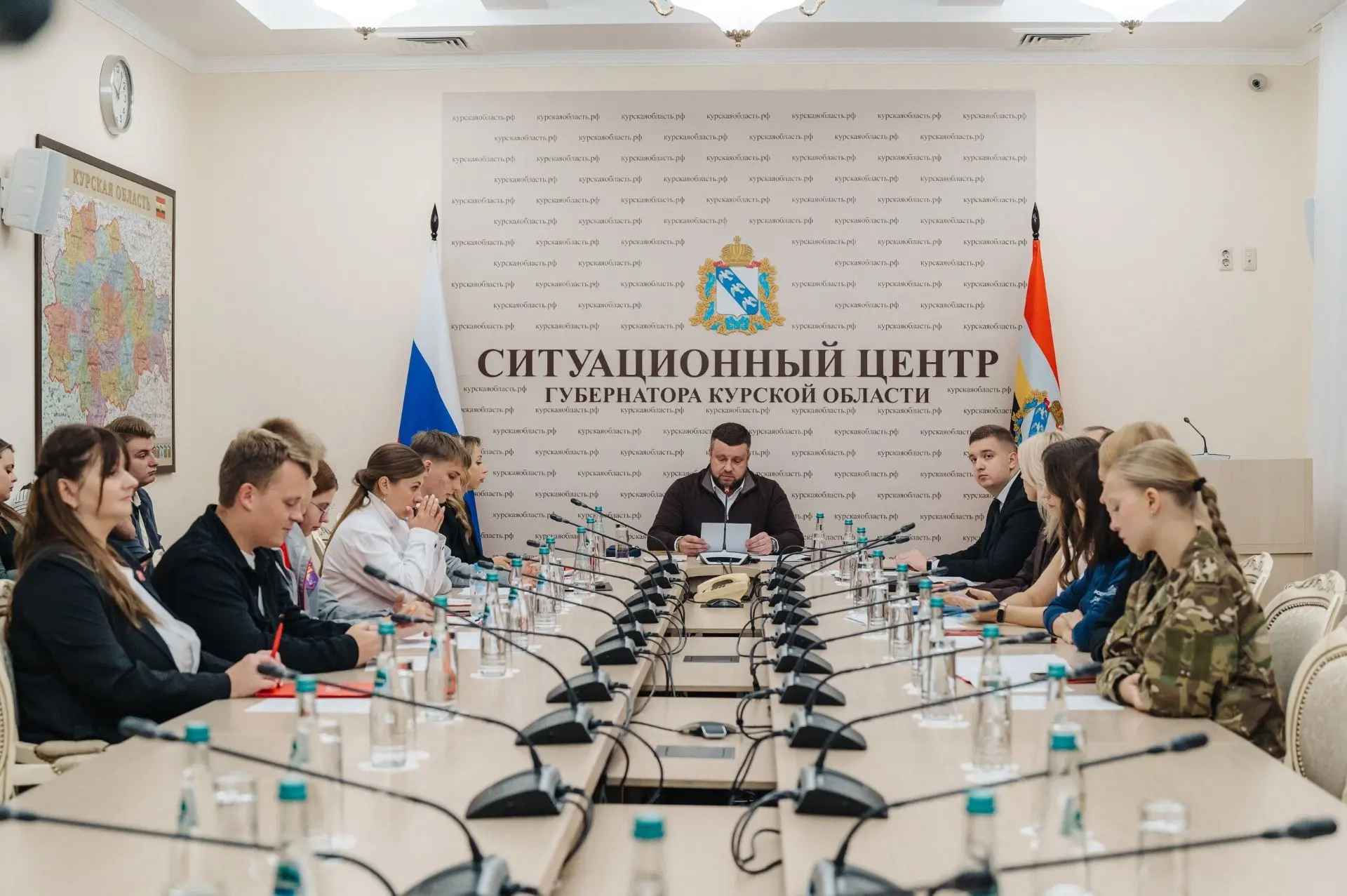 🇷🇺 В Курске прошло заседание Координационного совета при Губернаторе Курской области ...