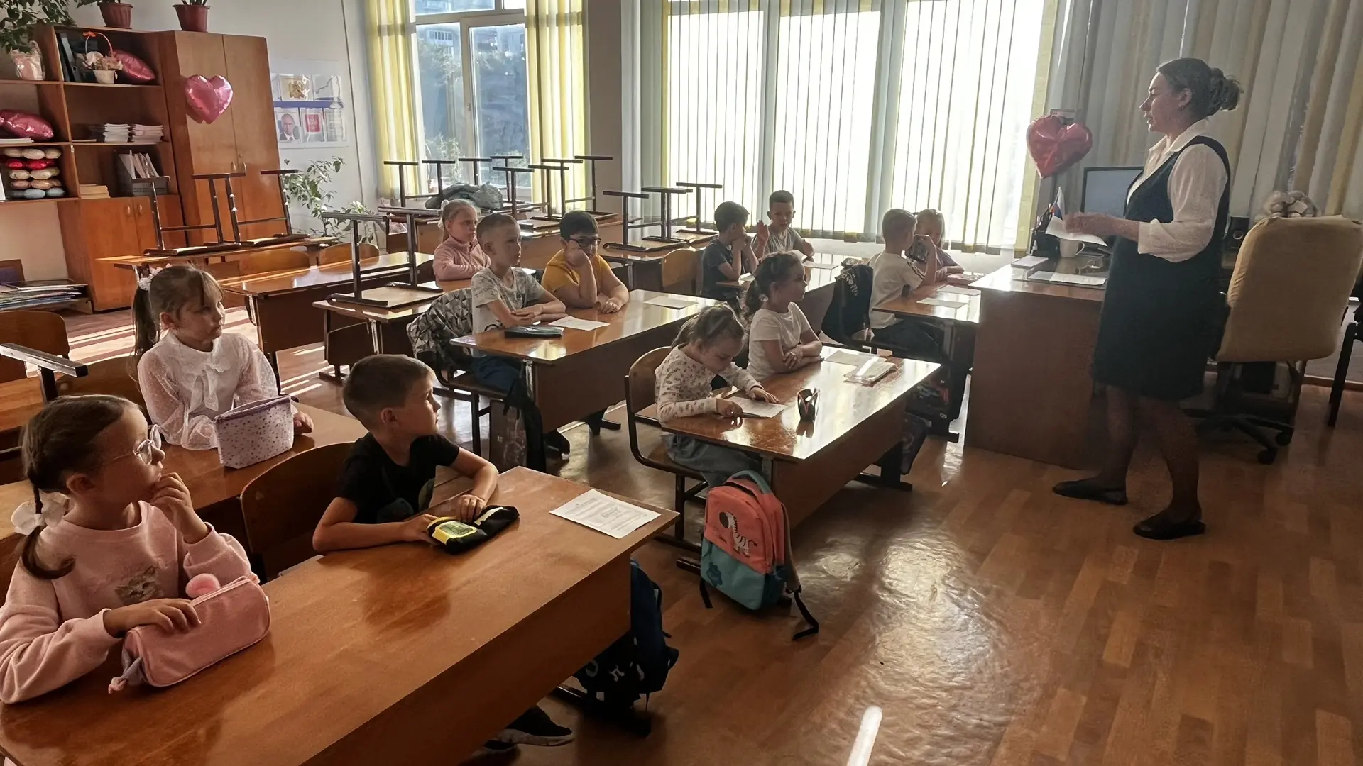 🔔 Звонок уже прозвенел! Наши будущие первоклассники сели за парты!