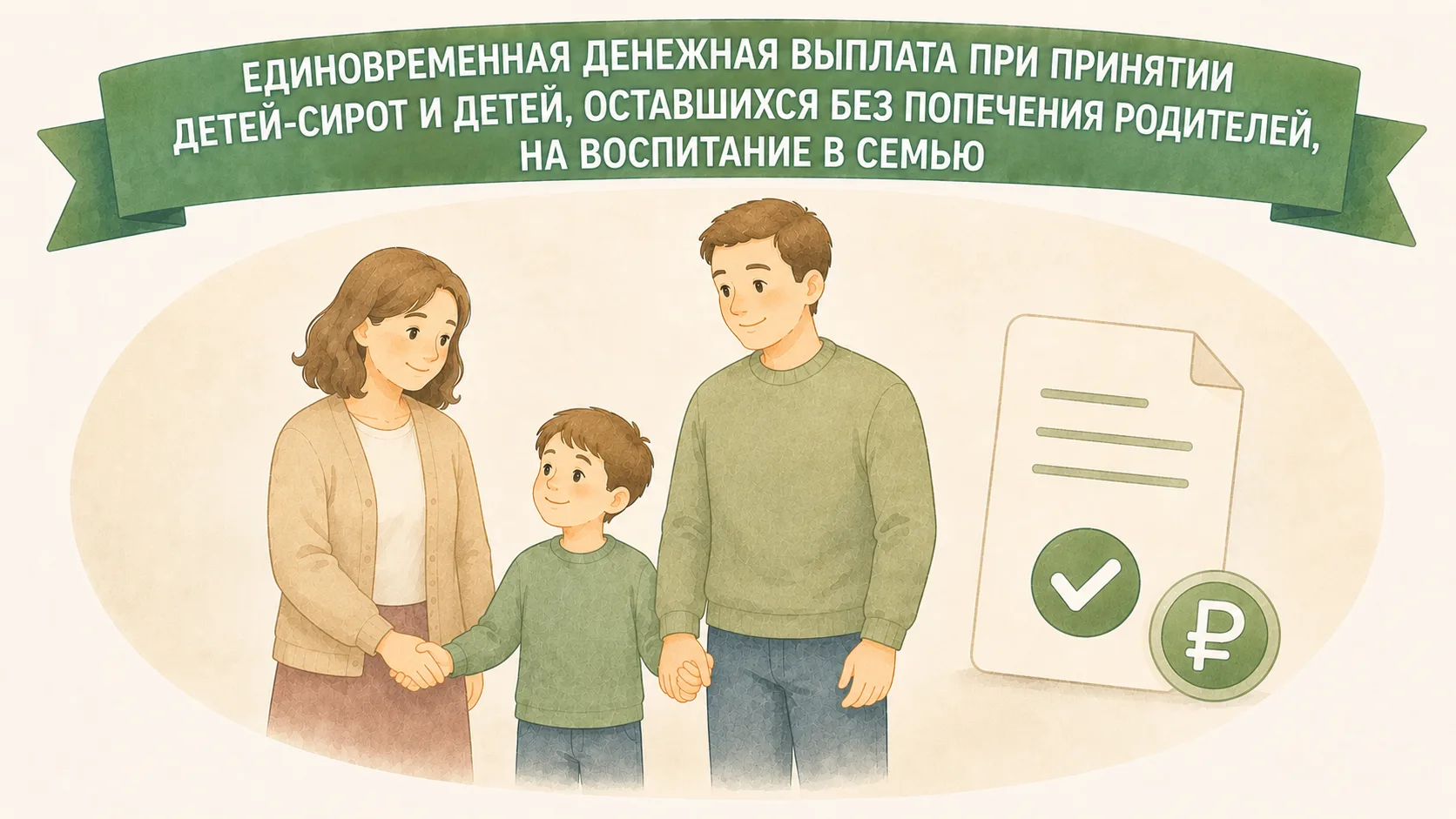 📌 В некоторых случаях при принятии детей-сирот и детей, оставшихся без попечения родит...