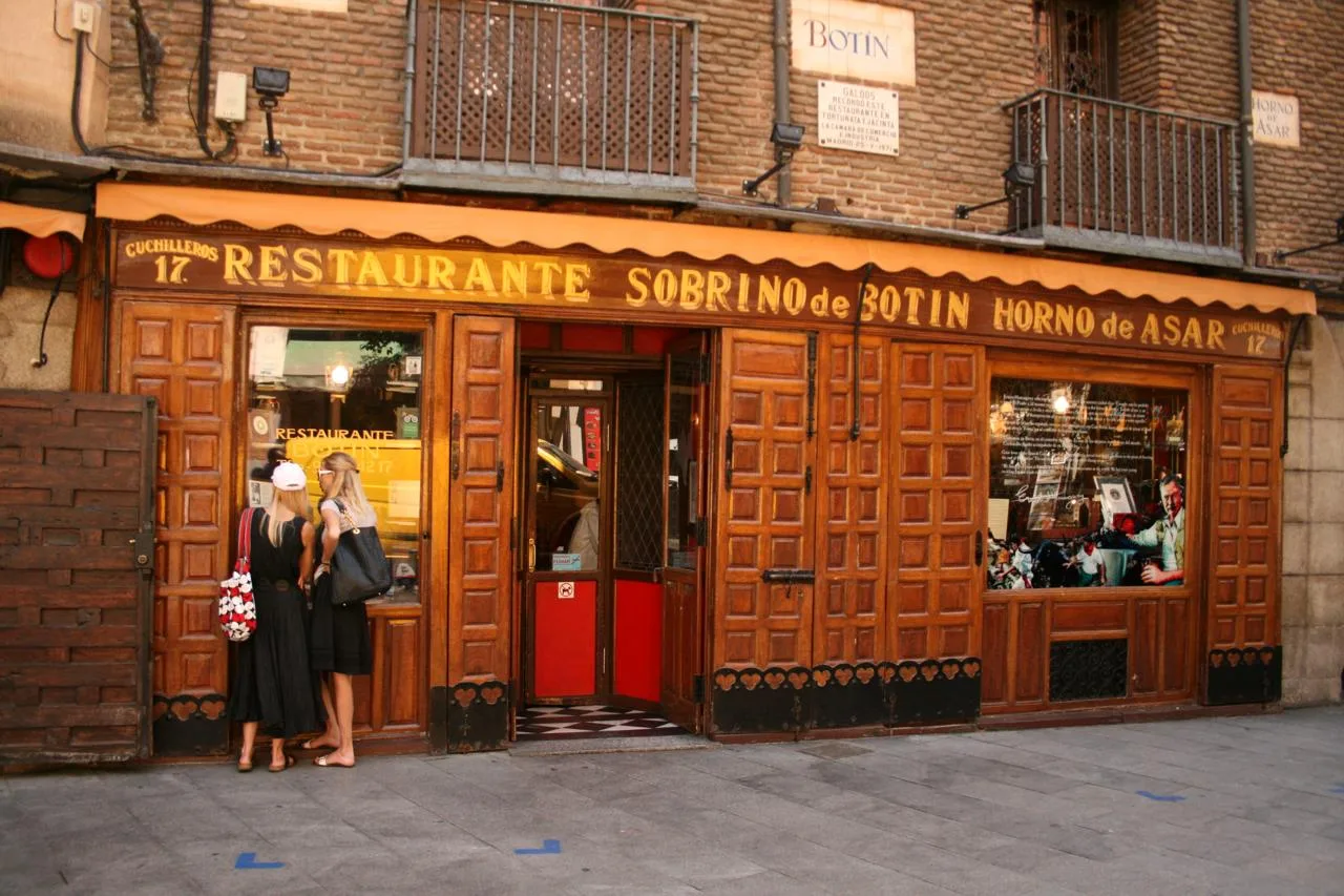 Борьба за звание старейшего ресторана в мире: Casa Pedro против Sobrino de Botín.

В Испании идет сп