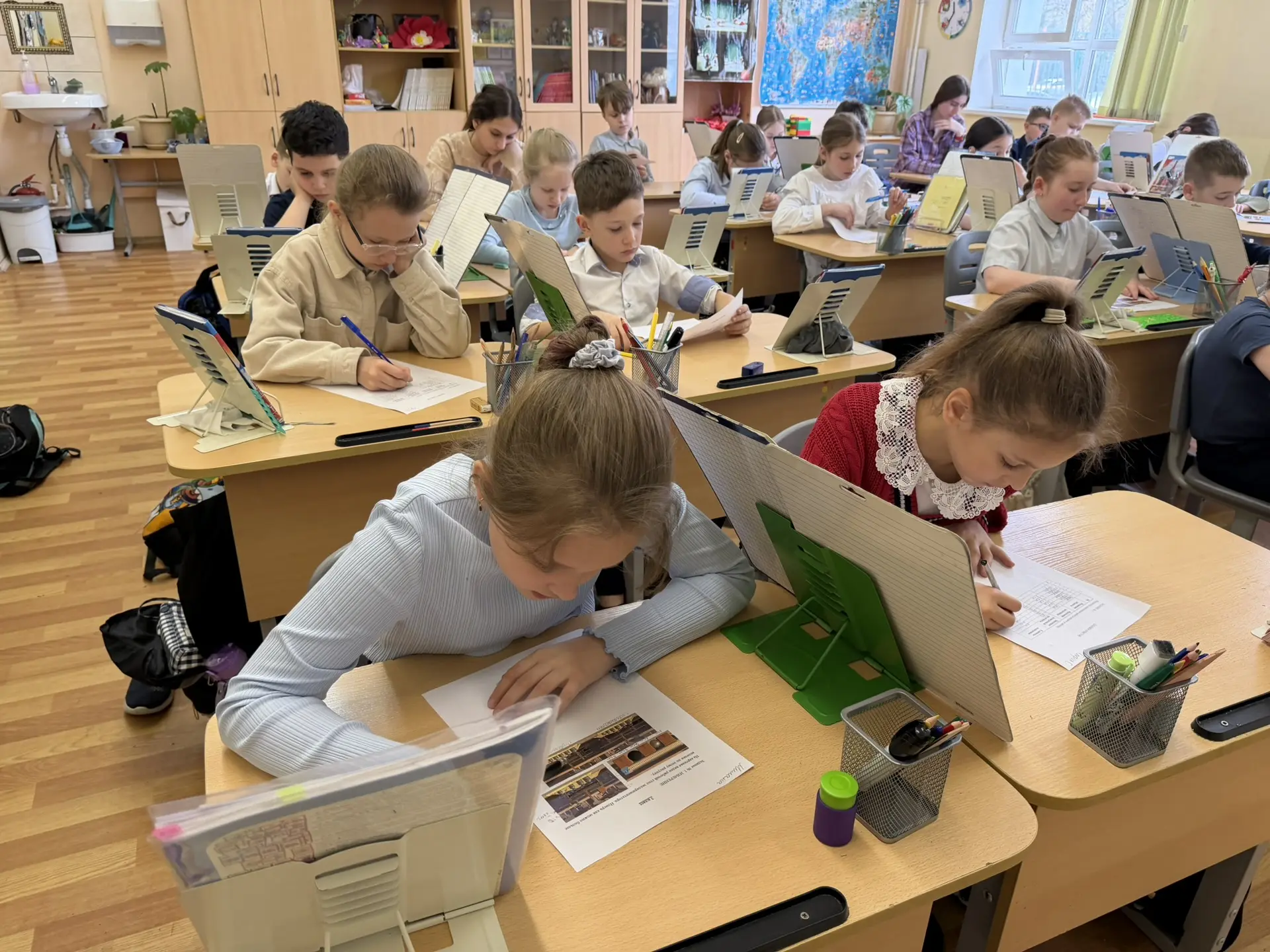 Ученики 3-4 классов приняли участие в математической и естественно-научной олимпиаде «Готов к жизни 