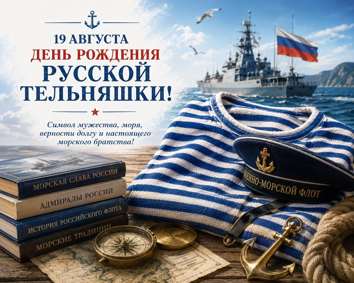 ⚓ День рождения русской тельняшки