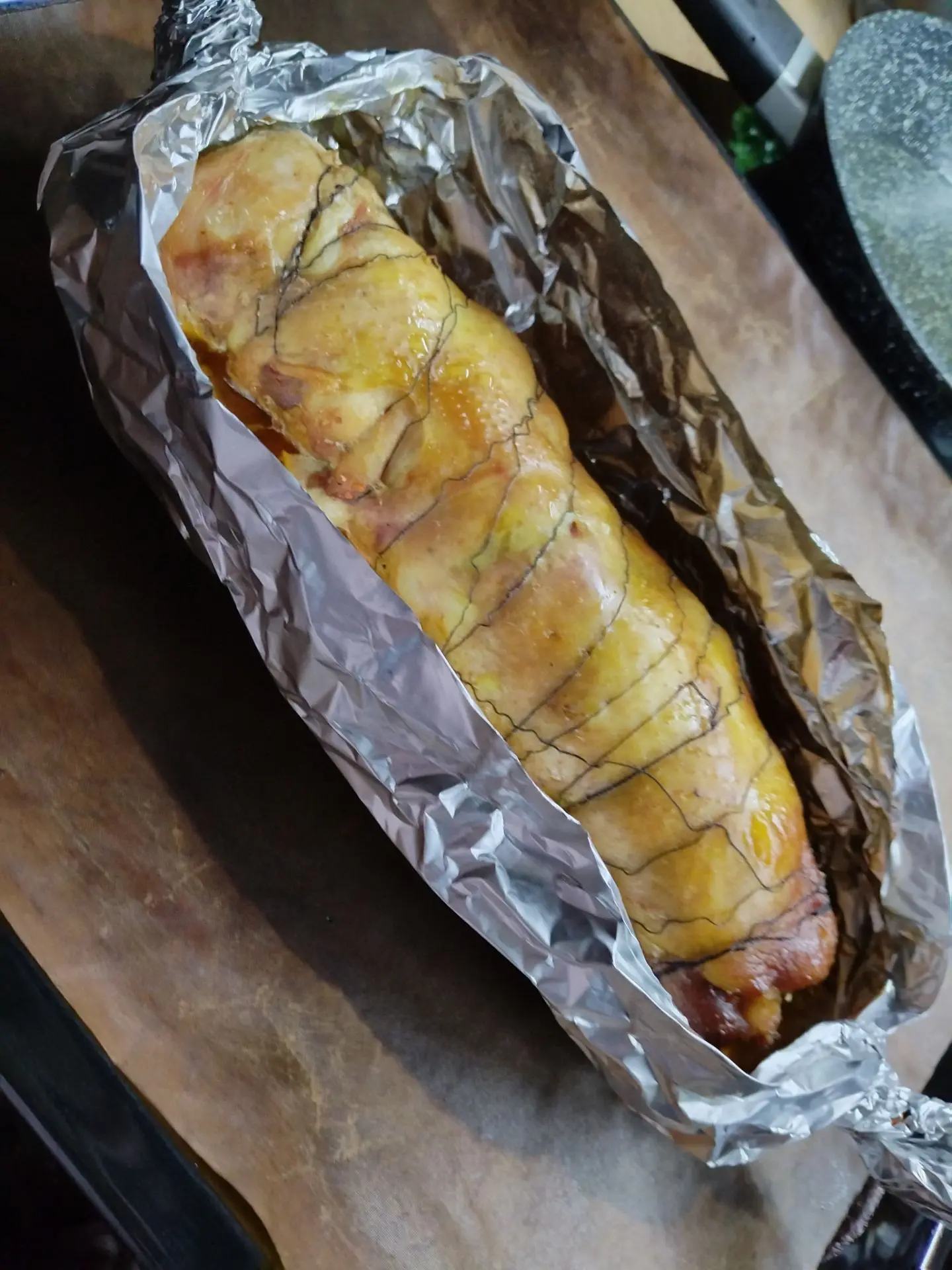 Куриный 🐔 рулет готов😋