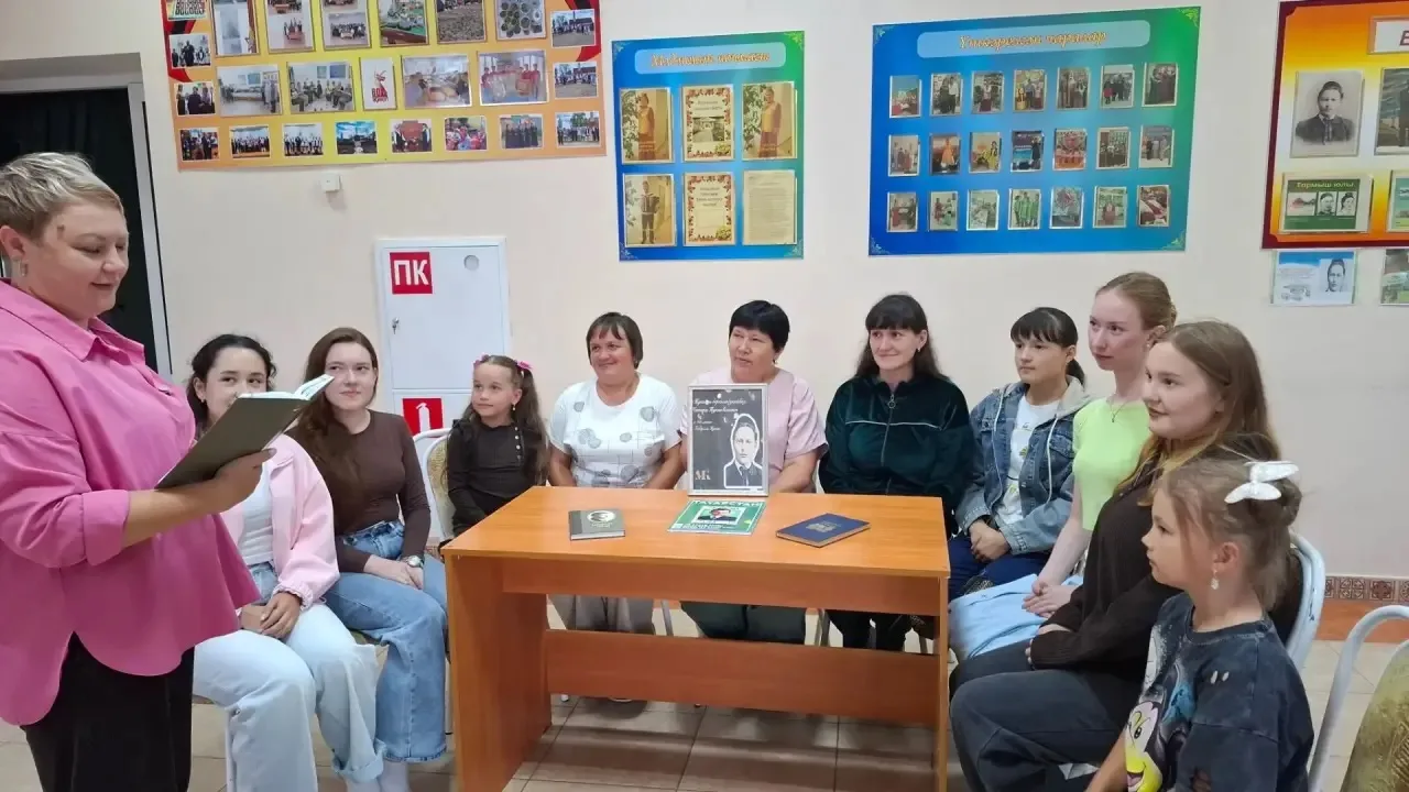 ✅Күлле - Киме авыл китапханәсе «Тукайны бергәләп укыйбыз. Читаем Тукая вместе» республи...