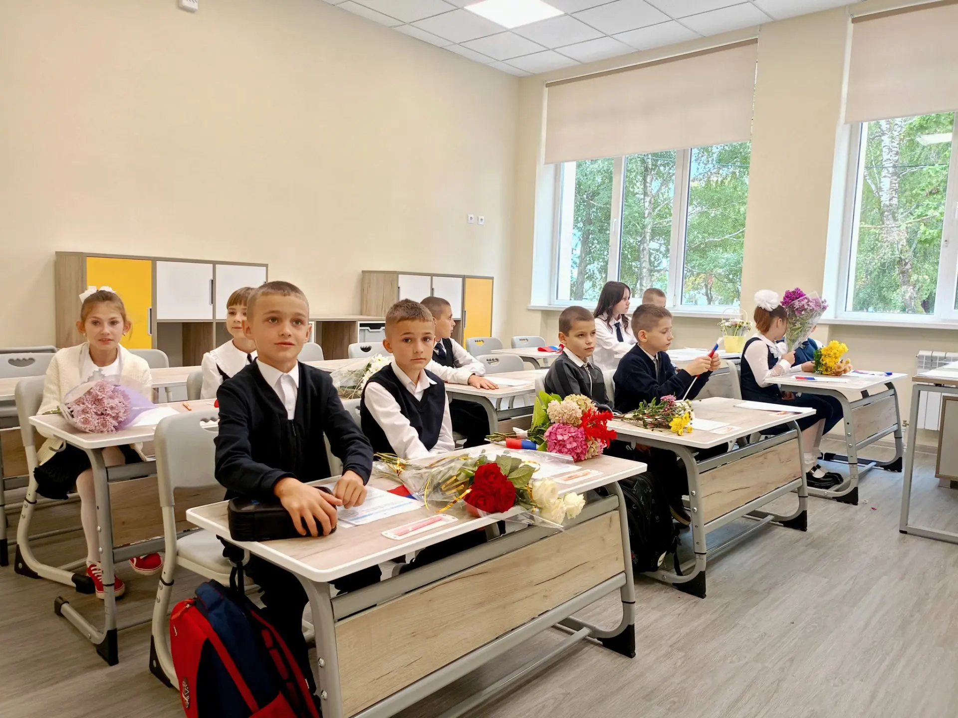 ❗Обновлённая школа посёлка Зорино распахнула двери для своих учеников.